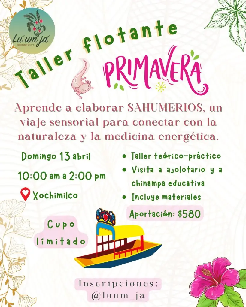 Taller Flotante de Primavera